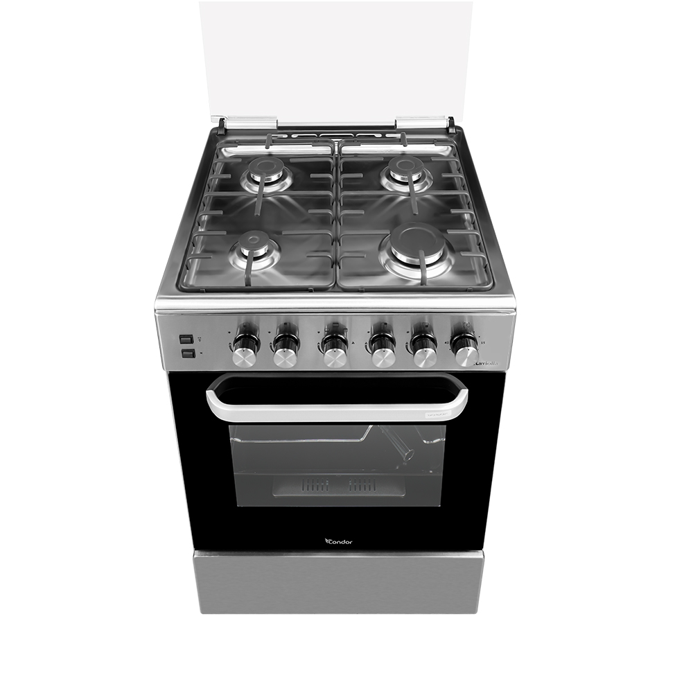 Cuisinière 4 feux Ventilée Catalysée Raviolla | C46RV20G | – Image 5