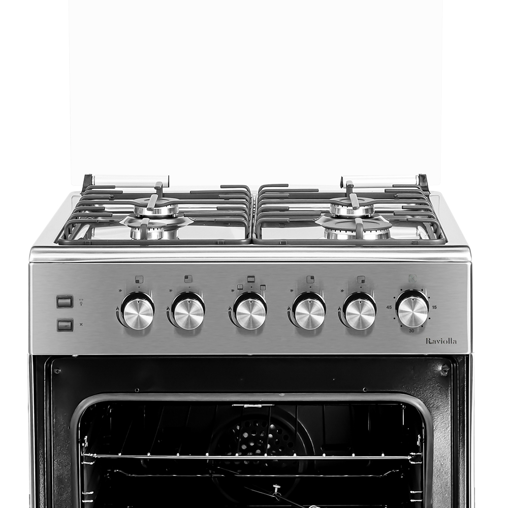 Cuisinière 4 feux Ventilée Catalysée Raviolla | C46RV20G | – Image 6
