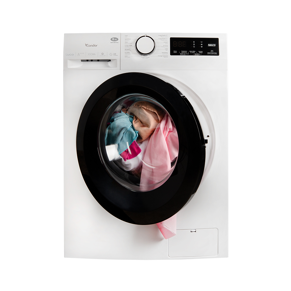 Machine à Laver CONDOR LUCA 8kg - Blanche – Image 2