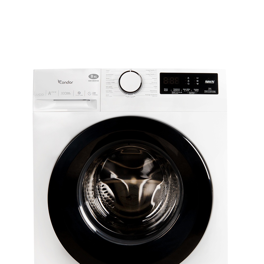 Machine à Laver CONDOR LUCA 8kg - Blanche – Image 5