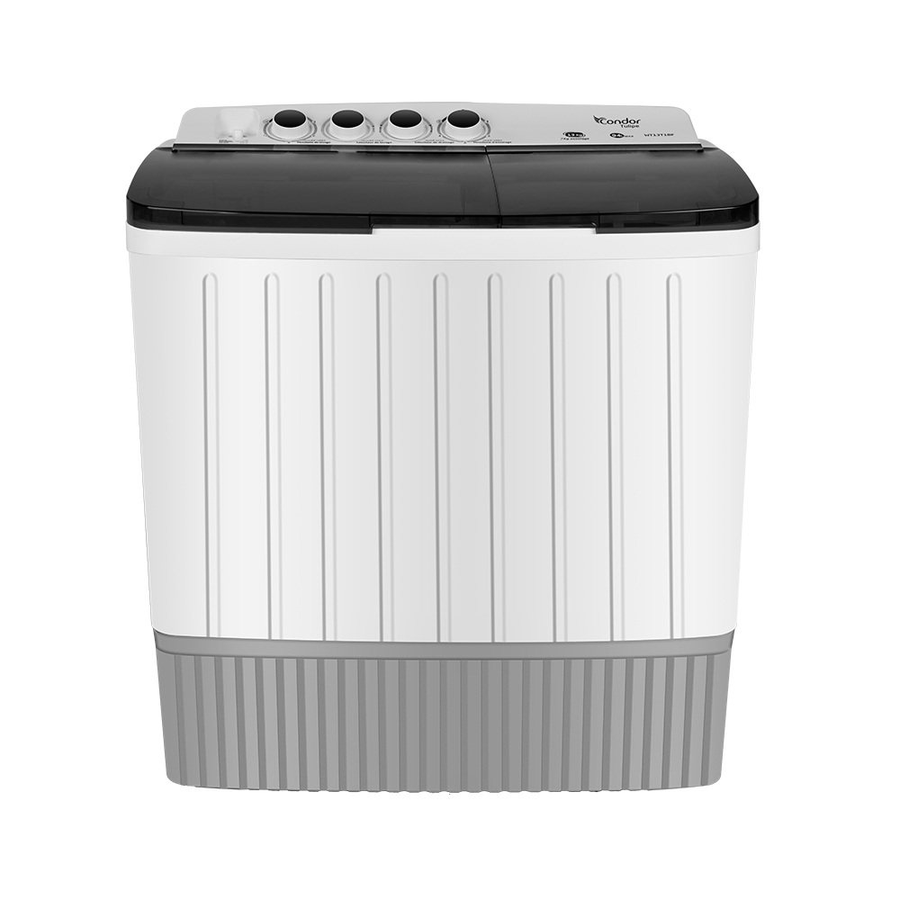 Machine à laver TULIPE Semi-Automatique Double bacs 13kg | WT13T1 |